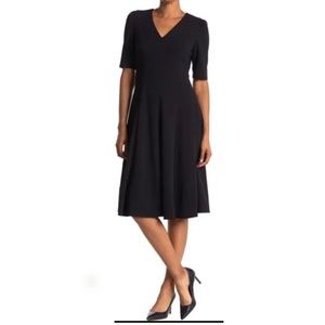 Donna Morgan Navy Marine Fit & Flare Women’s Dress - Size 6